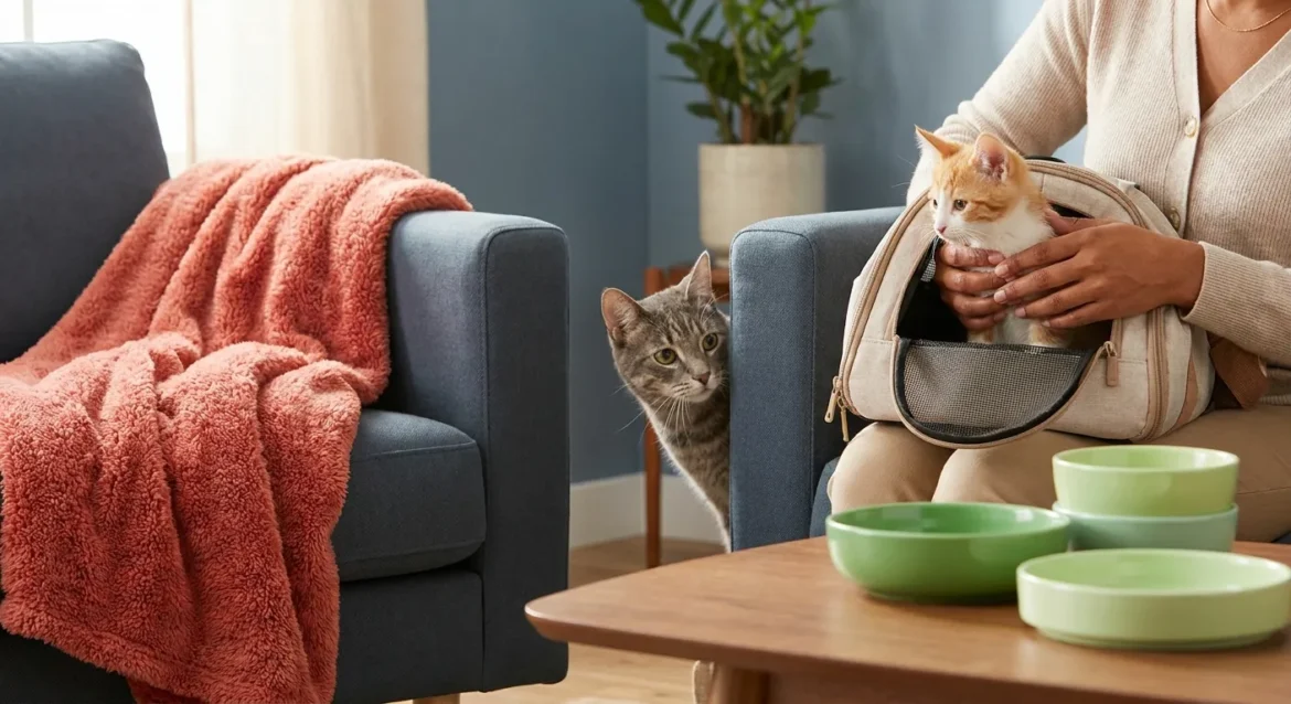 introducing new cat — Introducing a New Cat to Your Existing Pets Smoothly